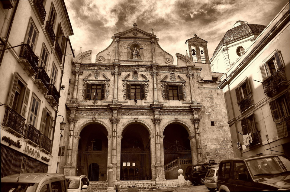 Chiesa di San Michele Cagliari Spanish Italy and the Iberian